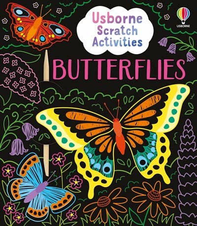 Usborne Scratch Activities Butterflies : Usborne