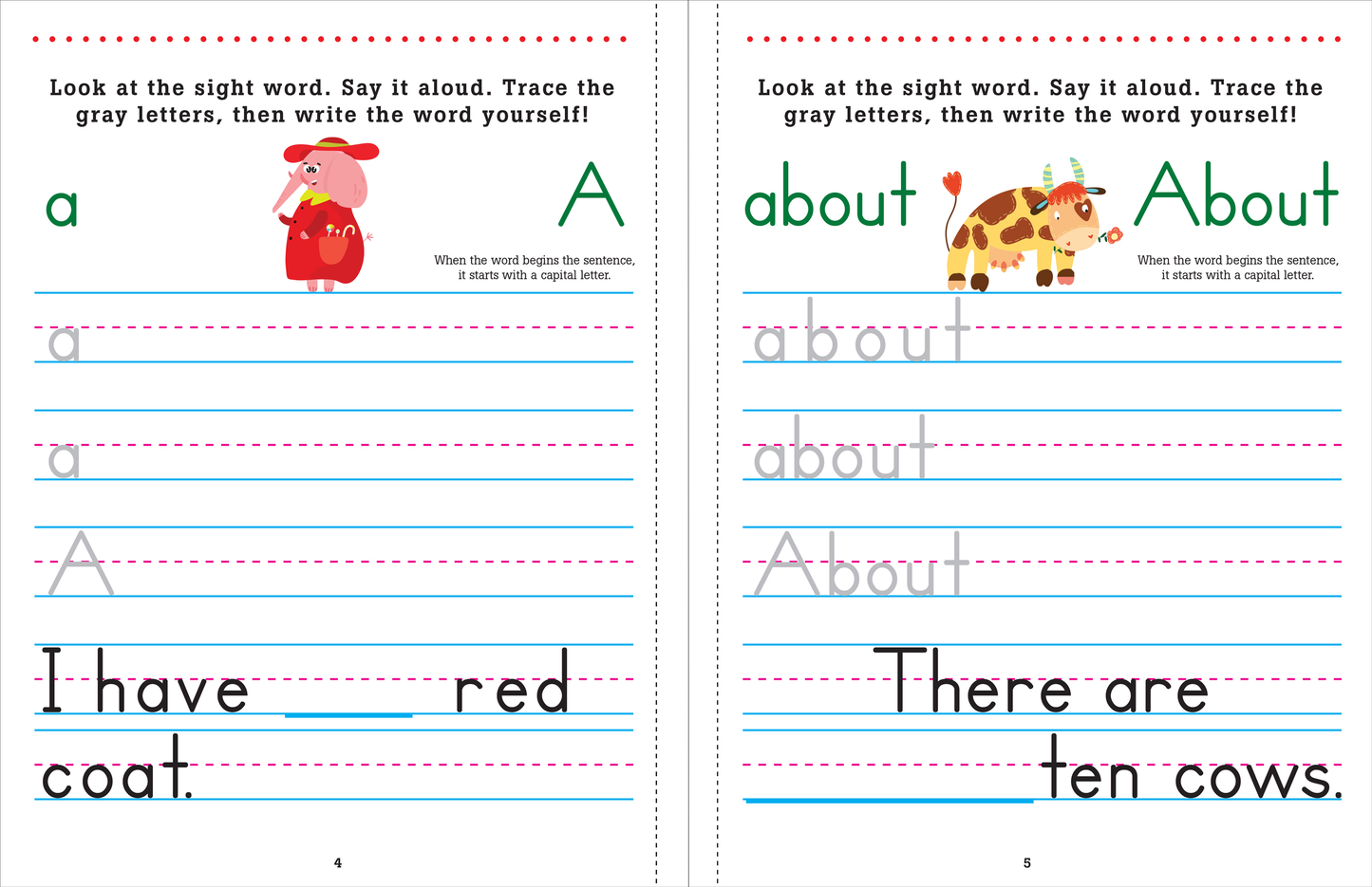 Trace & Learn: Sight Words!