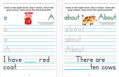 Trace & Learn: Sight Words!