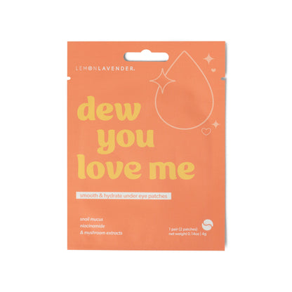 Lemon Lavender Eye Candy Foil Under Eye Patches Open Stock: Smooth and Hydrate