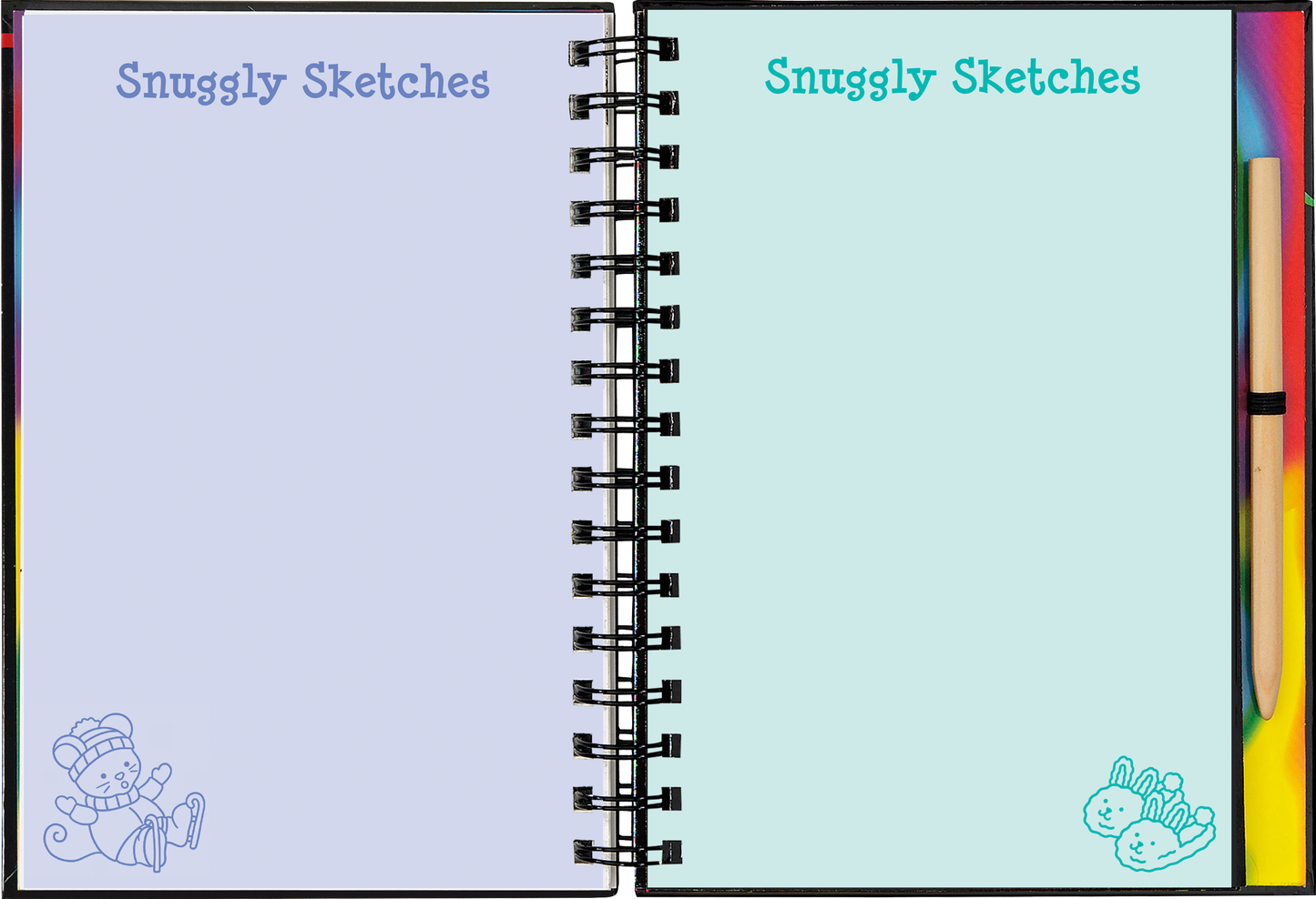 Scratch & Sketch Cozy Animals