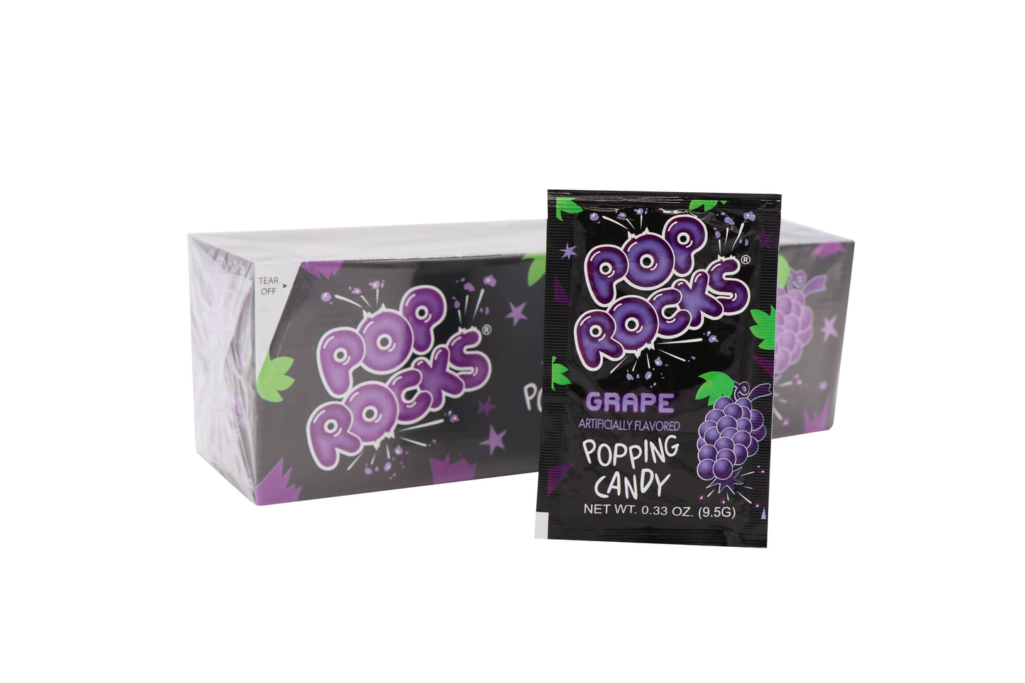 Pop Rocks, Grape, 0.33oz, 24Ct Case