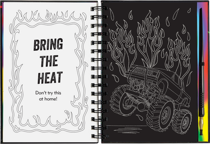 Extreme! Monster Trucks Scratch and Sketch