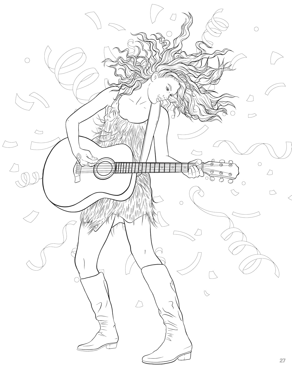 Taylor Swift Color Activity Book