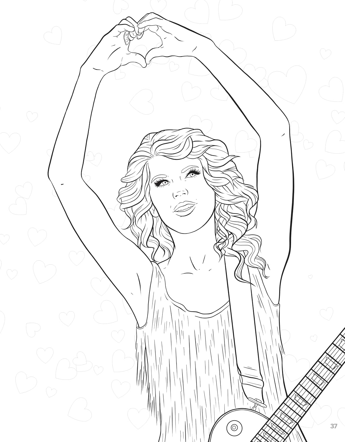 Taylor Swift Color Activity Book