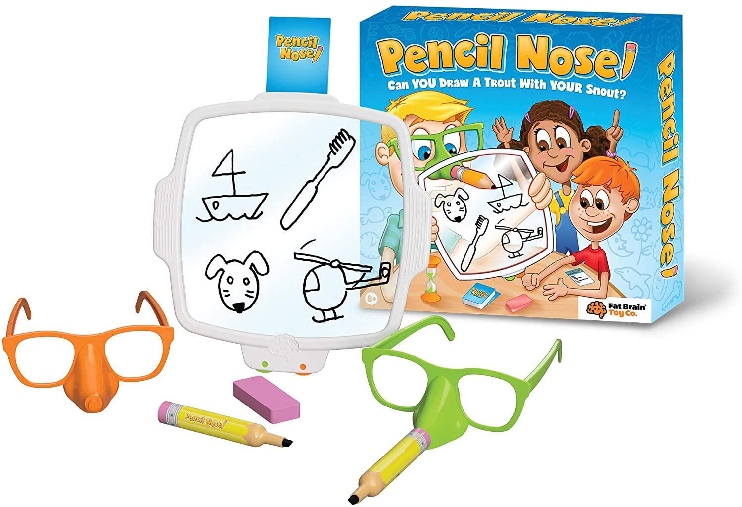 Pencil Nose Game