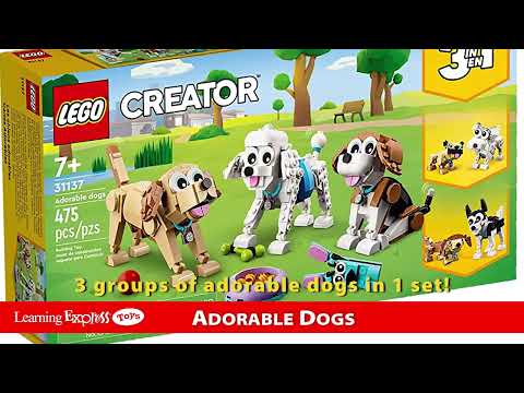 LEGO-« Creator 3 in 1 Adorable Dogs
