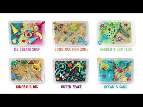 Sensory Bin Ocean and Sand