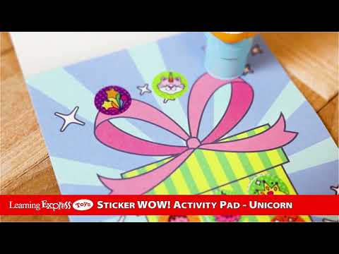 Sticker Wow Unicorn