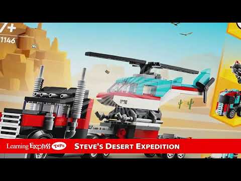 LEGO-« Flatbed Truck Helicopter