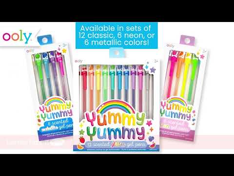 Yummy Neon Gel Pens