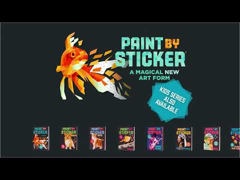Kids Paint by Sticker Easter