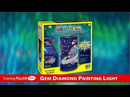 Gem Diamond Painting Light