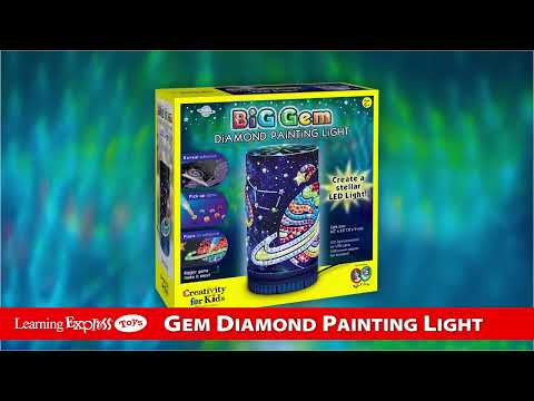 Gem Diamond Painting Light