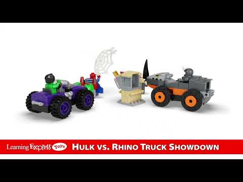 LEGO-« Spidey Hulk Vs. Rhino Truck Showdown