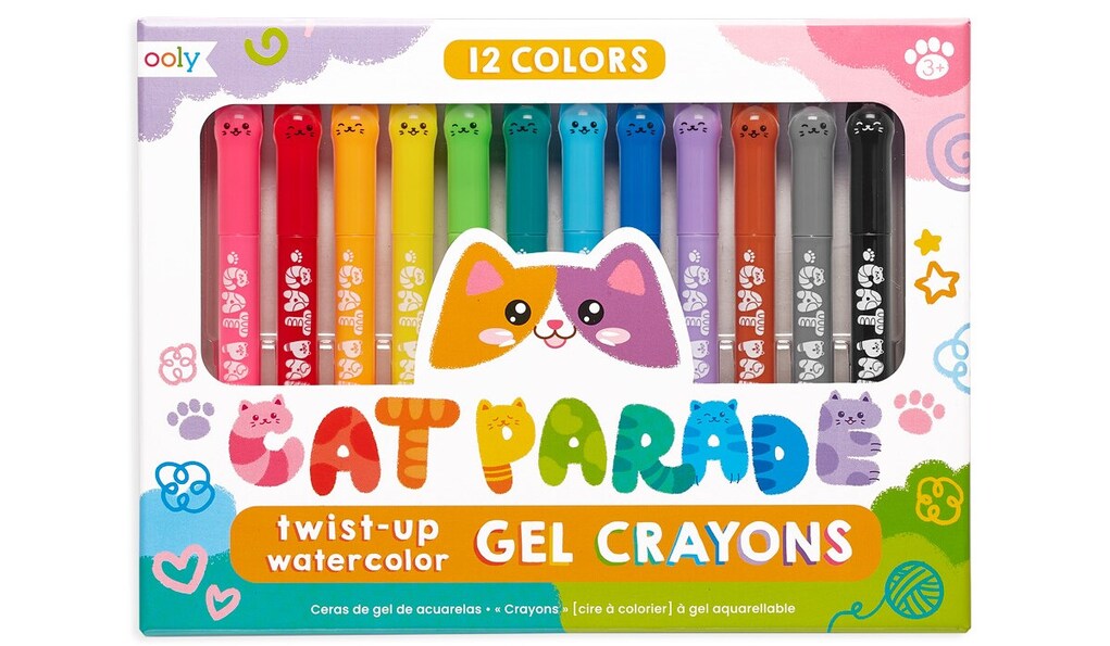 Cat Parade Gel Crayons