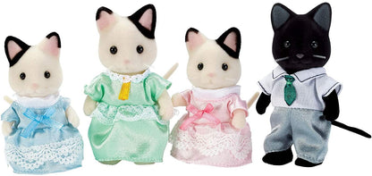 Tuxedo Cat Family Calico Critters