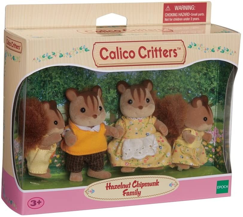 Hazelnut Chipmunk Family Calico Critters