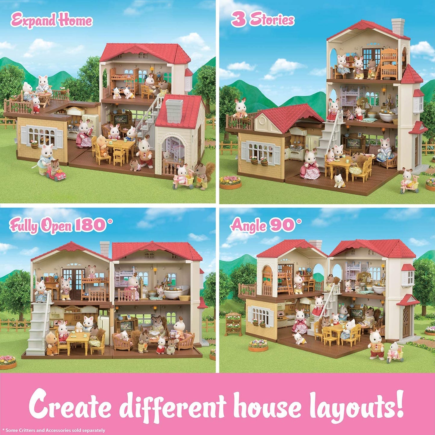 Red Roof Country Set Calico Critters