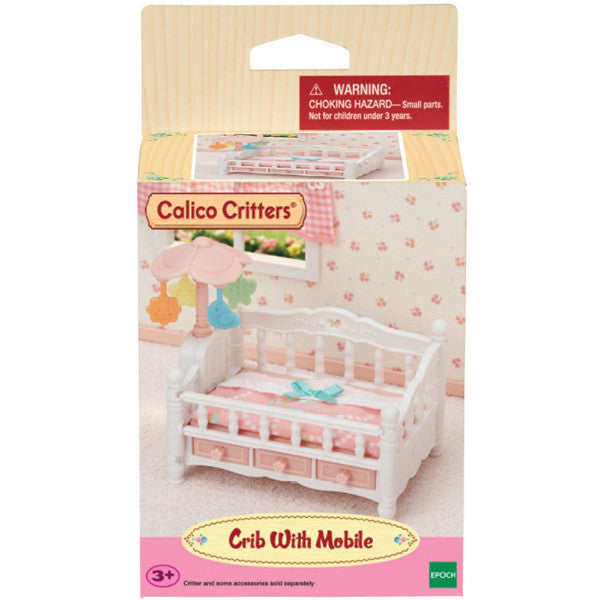 Crib with Mobile Calico Critters