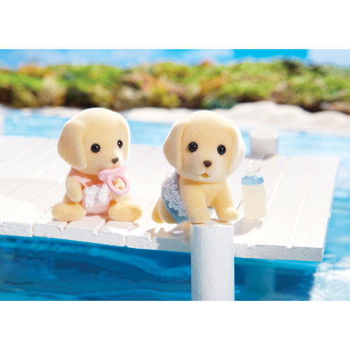 Yellow Labrador Twins Calico Critters