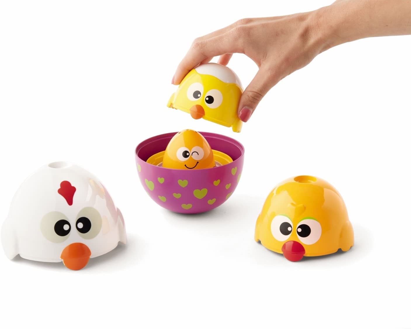 Chicken Egg Stacking Cups