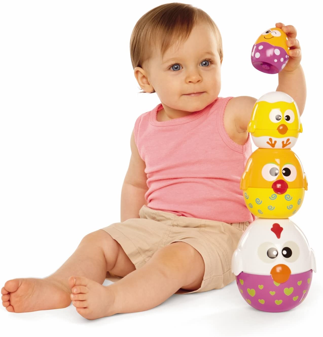 Chicken Egg Stacking Cups