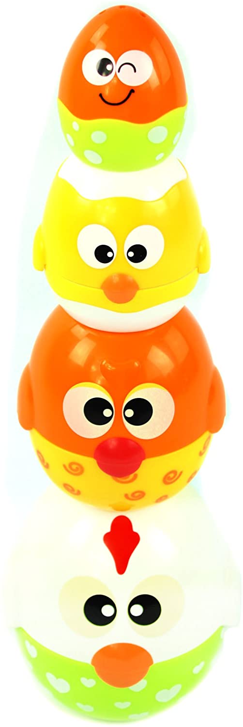 Chicken Egg Stacking Cups