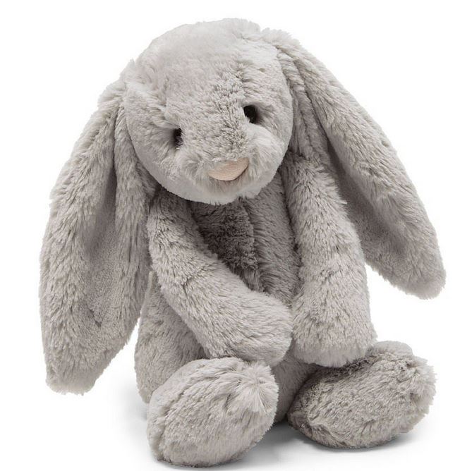 Medium Bashful Bunny Grey