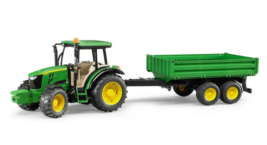 Bruder John Deere 5115M w/ Trailer