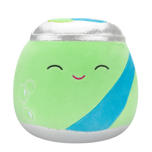Squishmallow Gist Clip on 3.5 Inch Green Soda