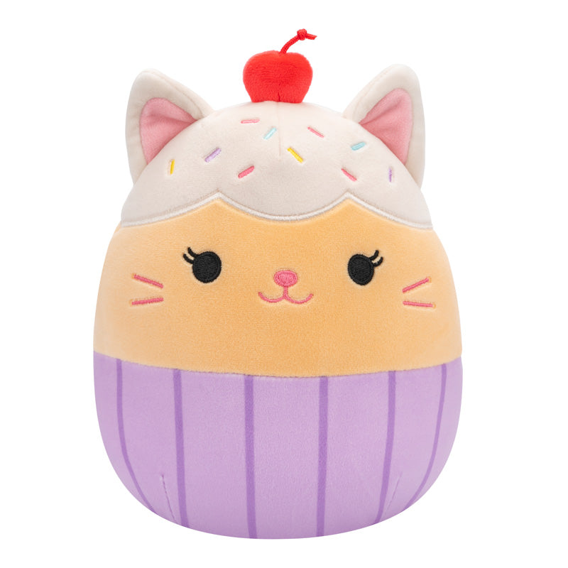 Squishmallow Miriam 8 Inch Vanilla Cupcake Cat