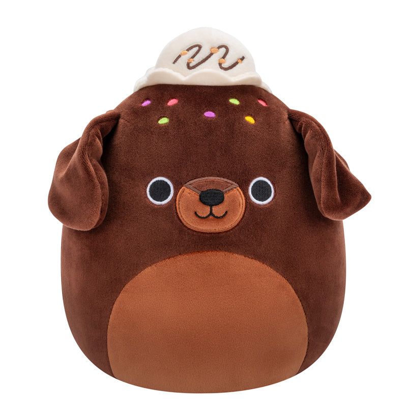 Squishmallow Rico 8 Inch Brownie Chocolate Lab