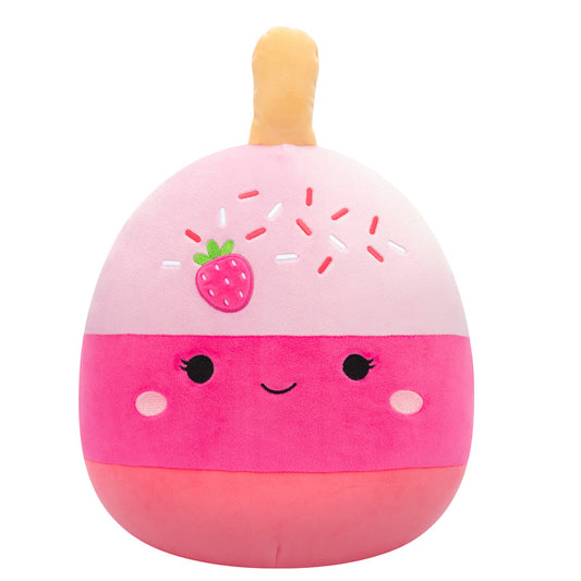 Squishmallow Pama 8 Inch Pink Strawberry Cake Pop