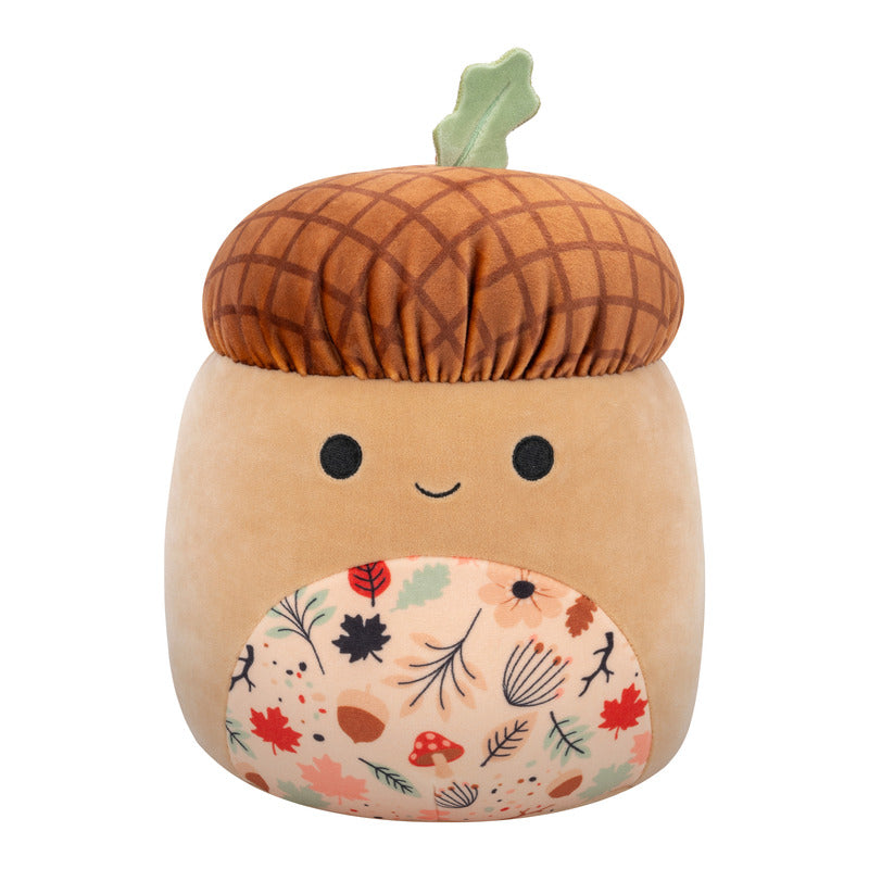 Squishmallow Mac 8 Inch Acorn Fall Pattern Belly