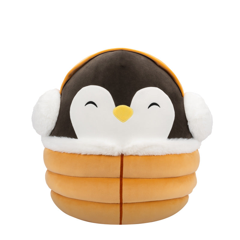 Squishmallow Squishmallow Luna 8 Inch Yellow Puffer Black Penguin