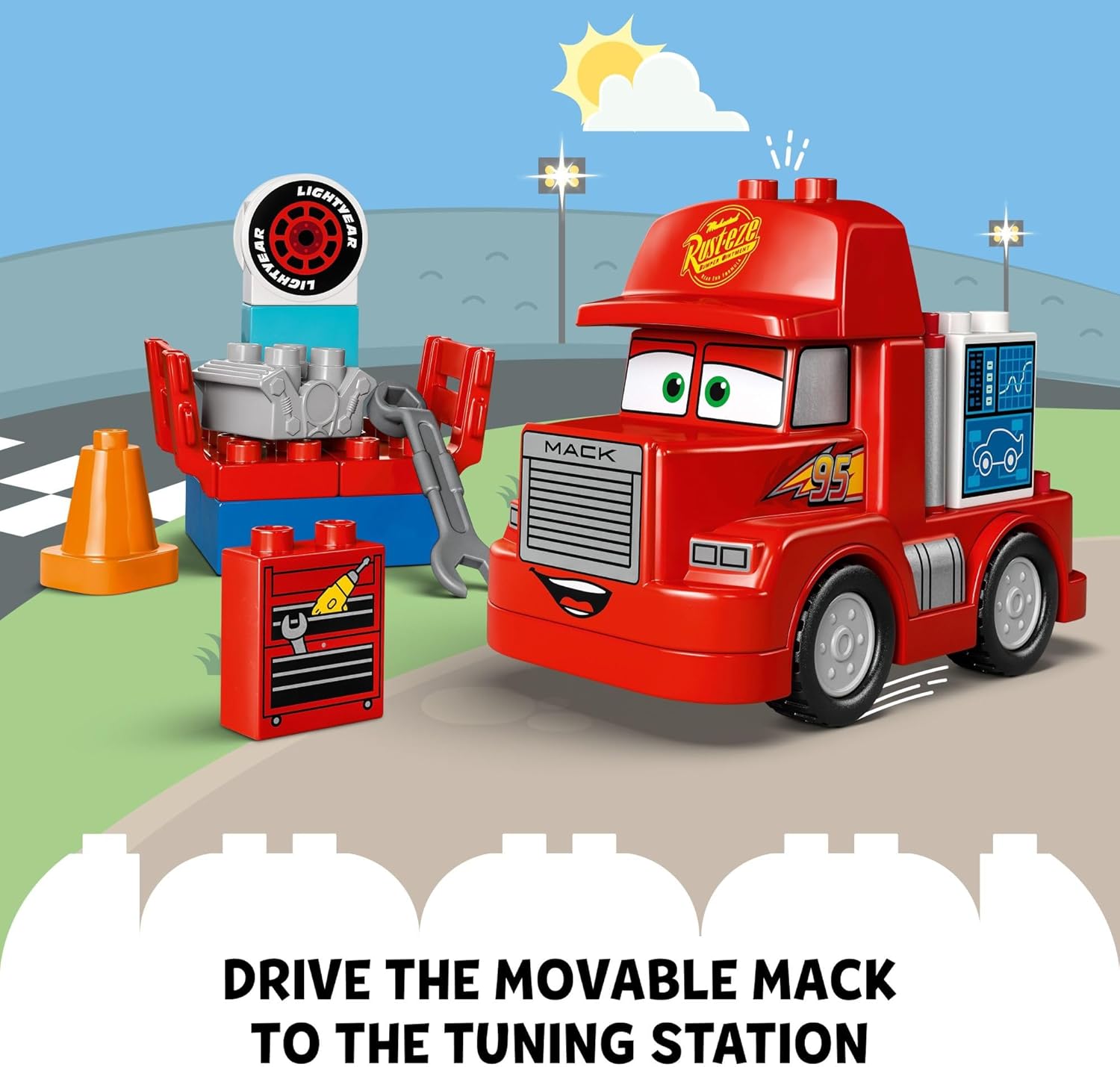 LEGO-« Mack at the Race