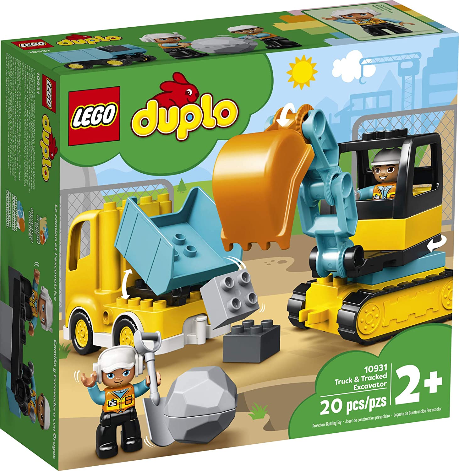 LEGO-« Duplo Truck N Tracked Excavator
