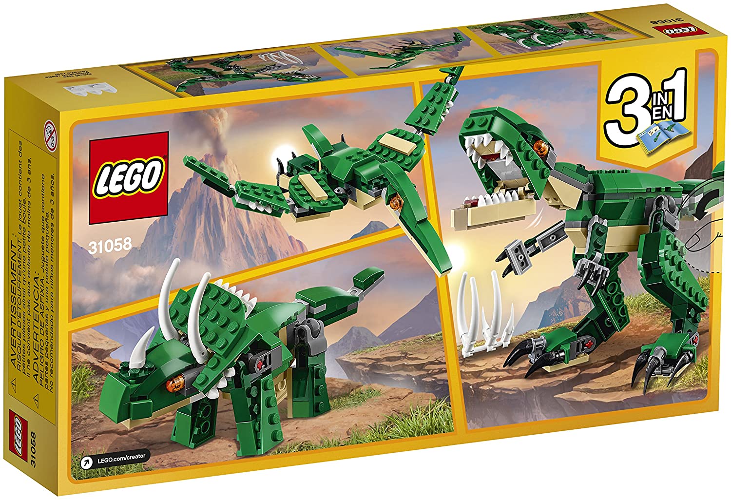 LEGO-« Creator 3 in 1 Mighty Dinosaurs