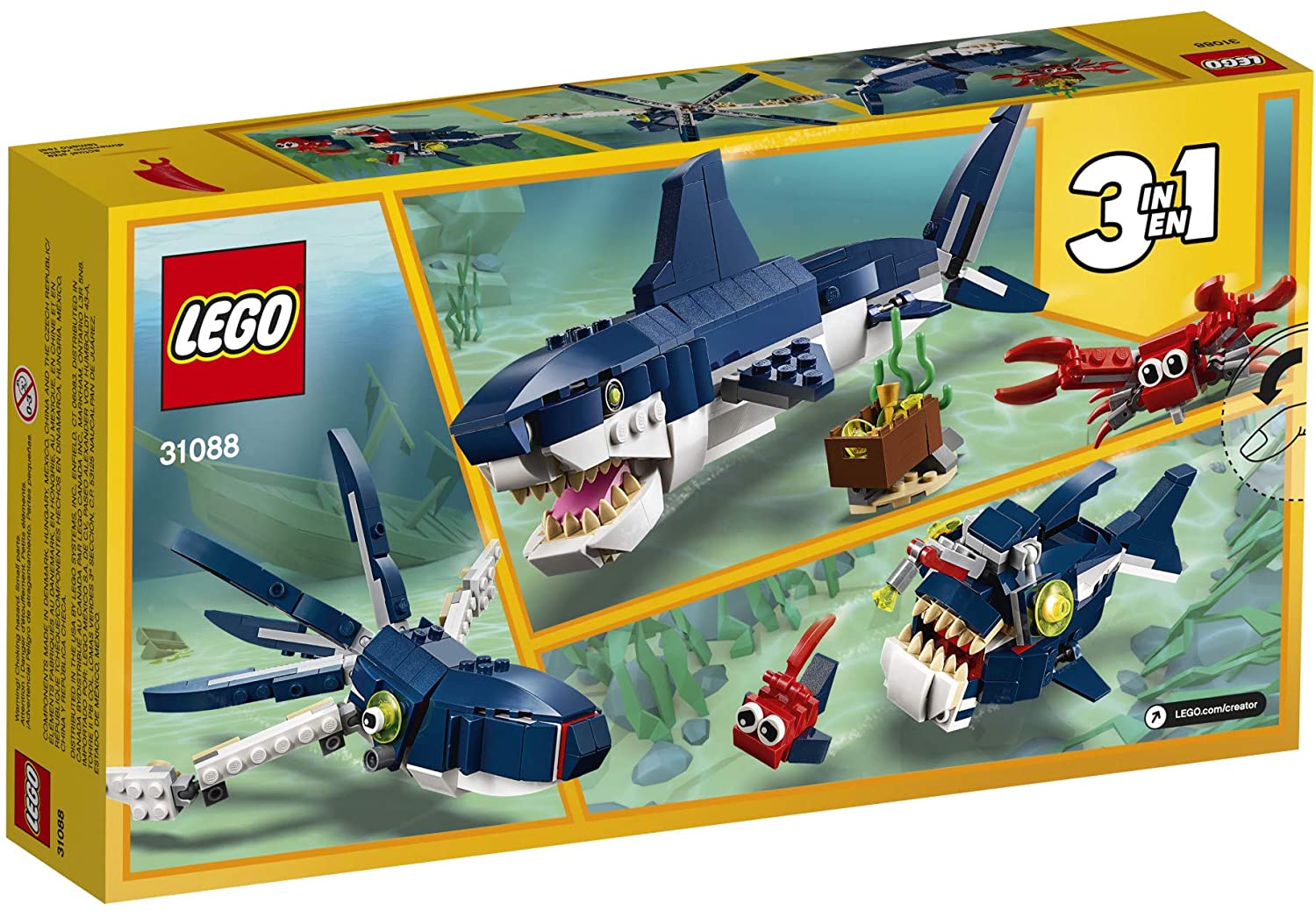 LEGO-« Creator 3 in 1 Deep Sea Creatures