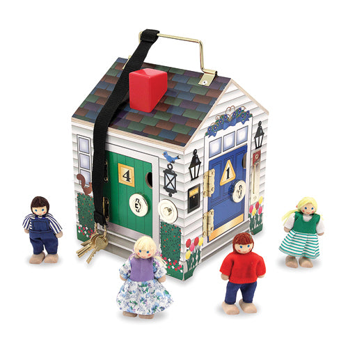 Doorbell House  with Locks