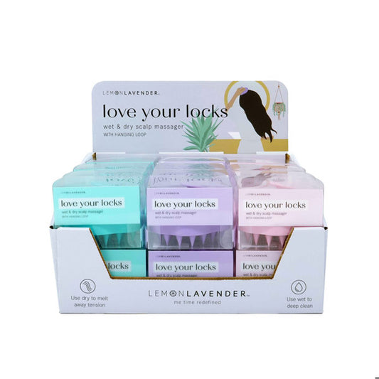 Lemon Lavender Self Care Scalp Massager