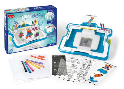 Creativ Lumi'Board Portable Drawing 64 Piece Kit