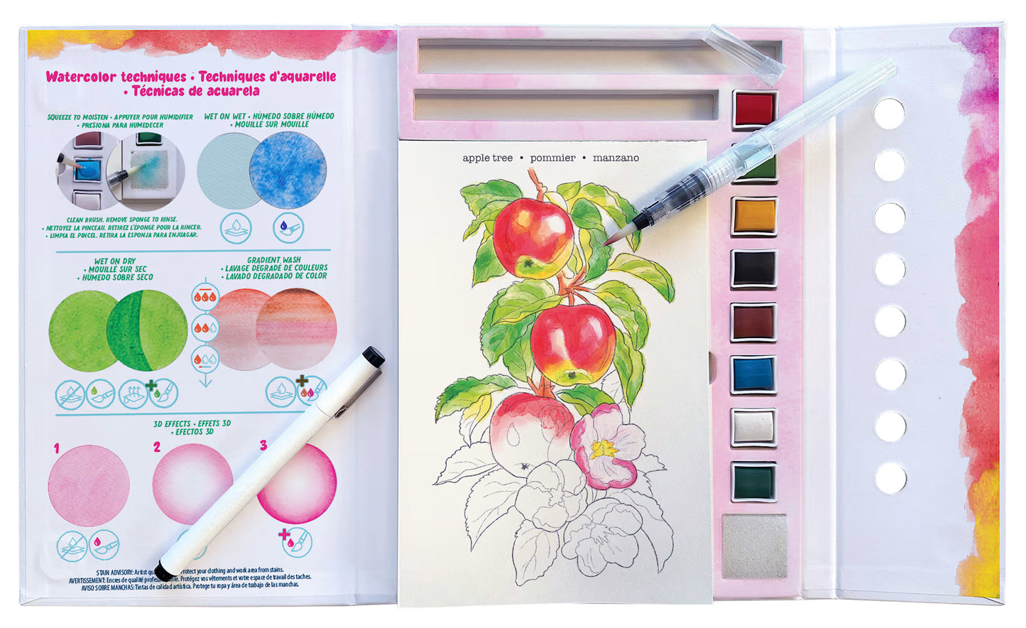 Watercolor Journal Forest Flora
