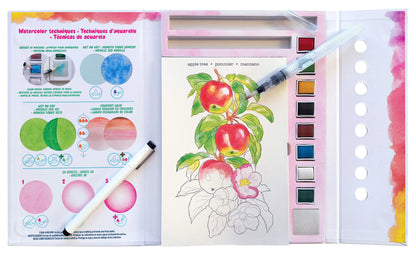 Watercolor Journal Forest Flora