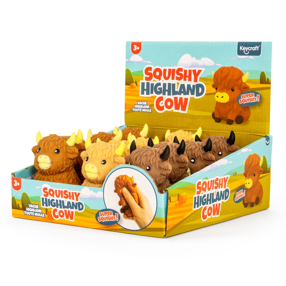 Squishy Highland Cow Keycraft