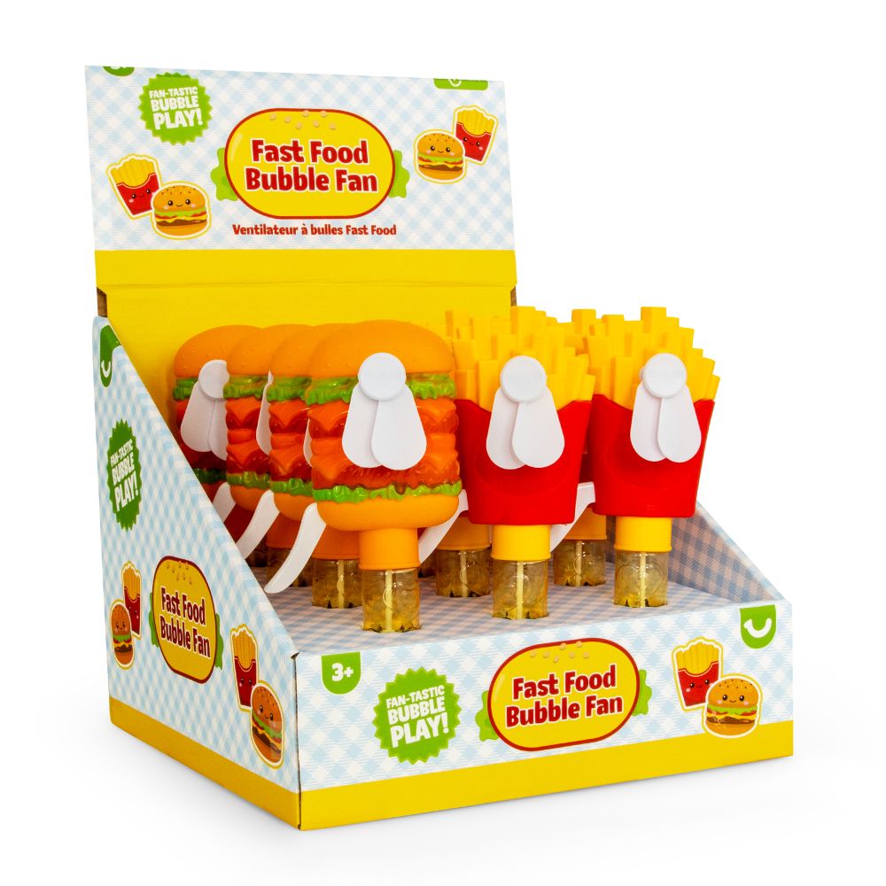 Fast Food Bubble Fan Keycraft