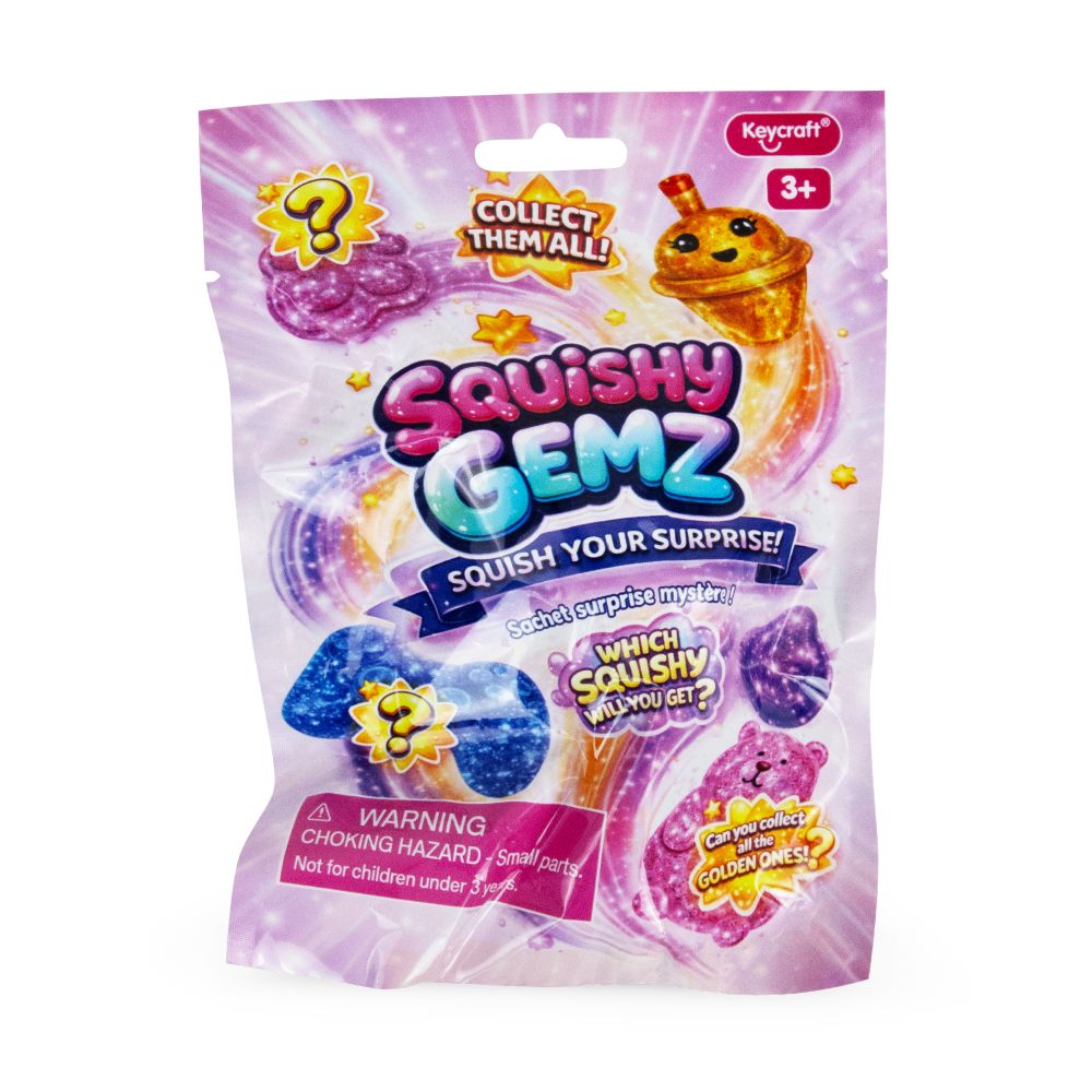 Squishy Gemz Mystery Bag Keycraft