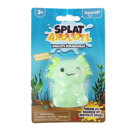 Splat Axolotl Keycraft