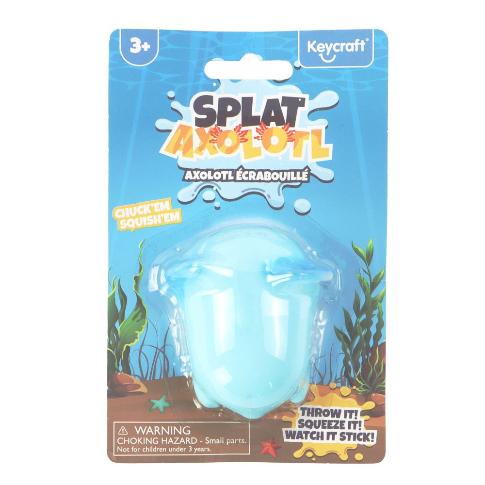 Splat Axolotl Keycraft